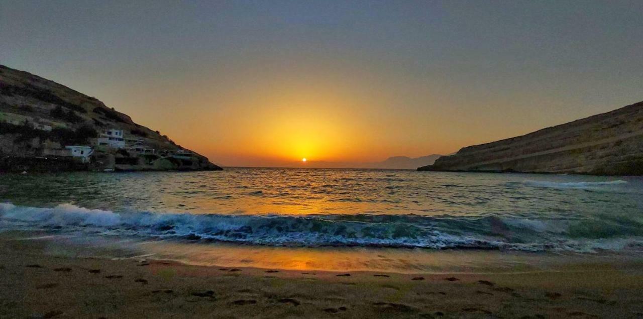 Beach View Matala Esterno foto